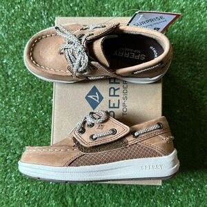 Sperry Gamefish Jr Boys Boat Shoe (No Tying Required)